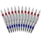 J.R. Moon Pencil Co. Swirl Ink Pens, Red/Blue Combo, 12 Pack